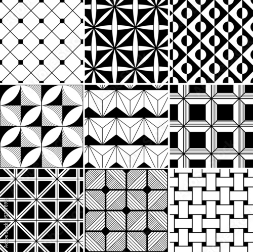 monochrome abstract seamless background