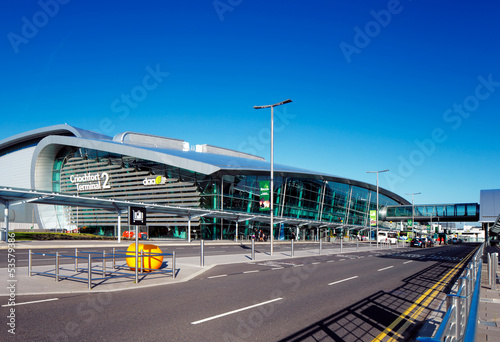 Canvas Print Terminal 2, Dublin Airport, Ireland opened in November 2010