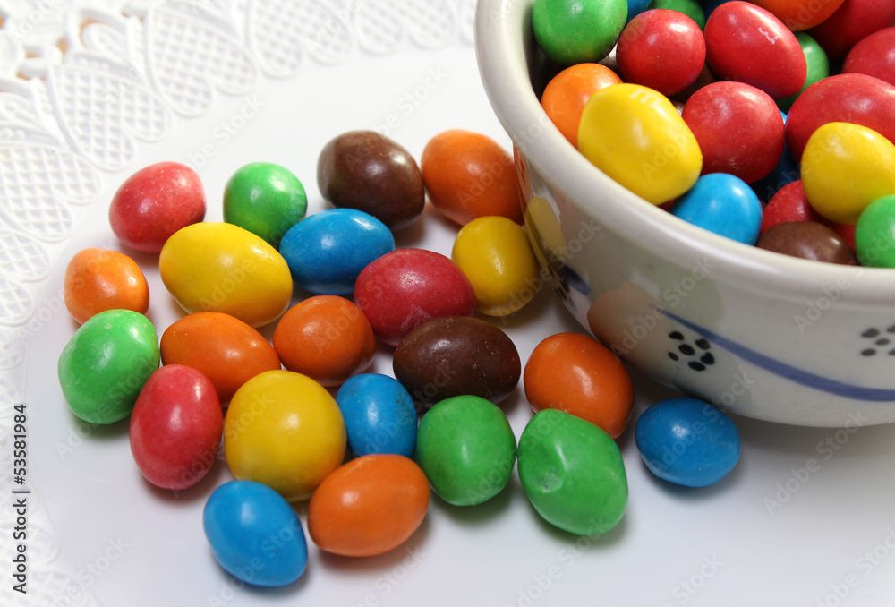 Caramelos de colores