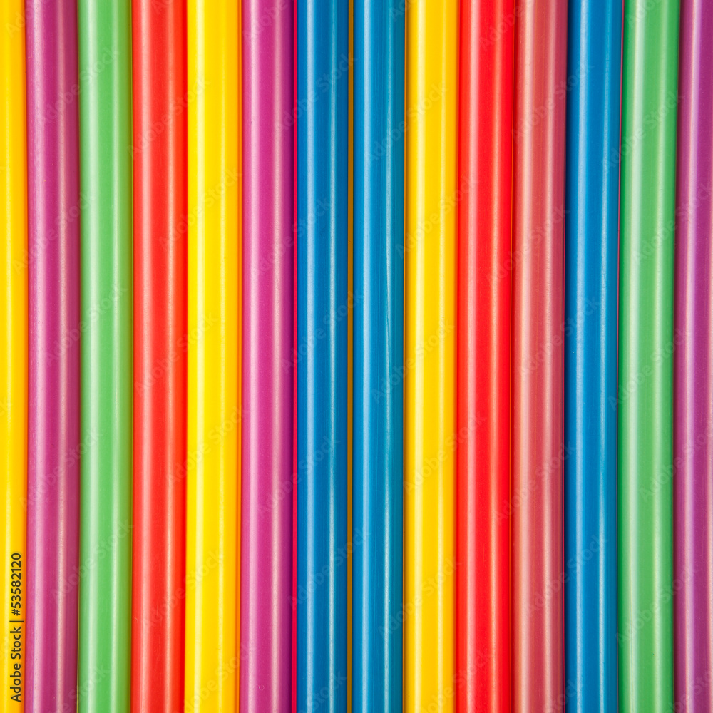 Colourful straw background Colourful straw background