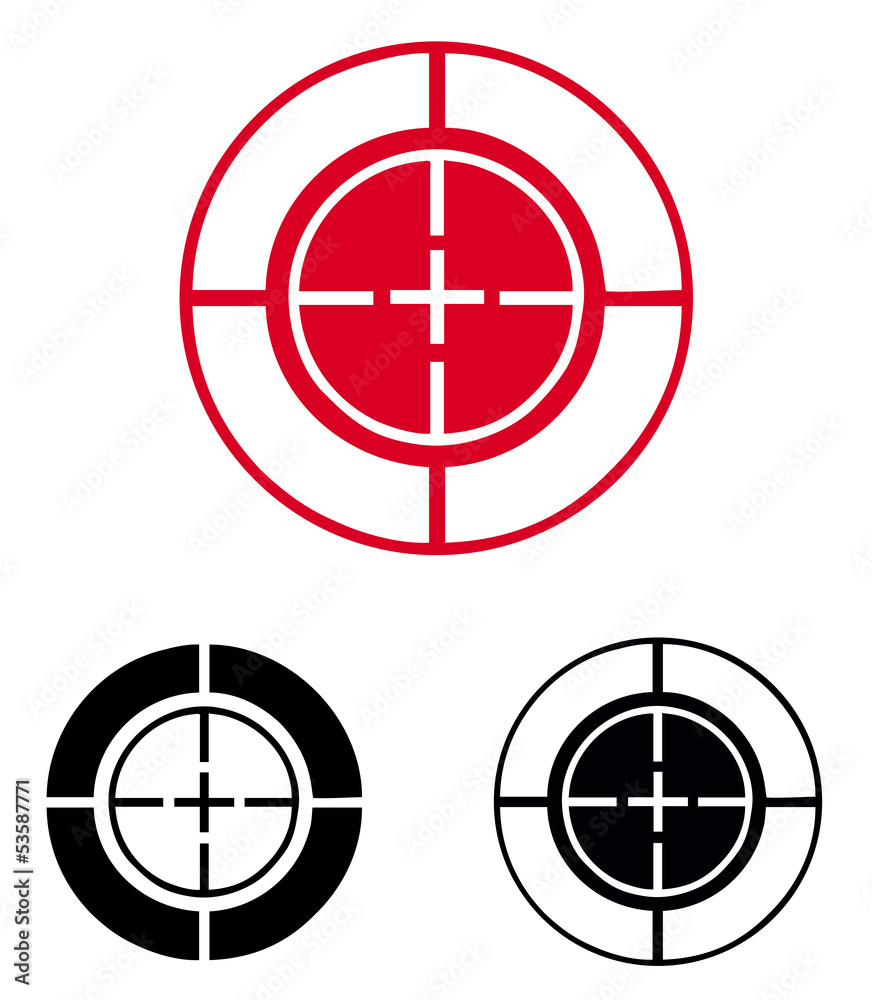 Cross Hairs. Target Cross Hairs. Target