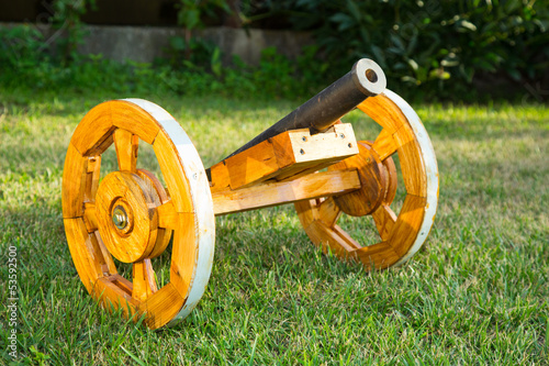 wooden gun photo