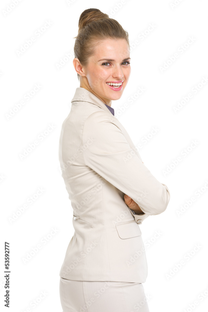 Portrait of smiling business woman Portrait of smiling business woman
