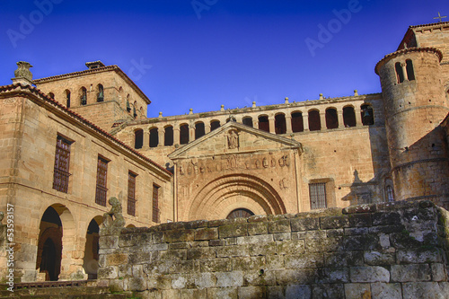 Collegiate Church of Santa Juliana in Santillana del Mar  Spain
