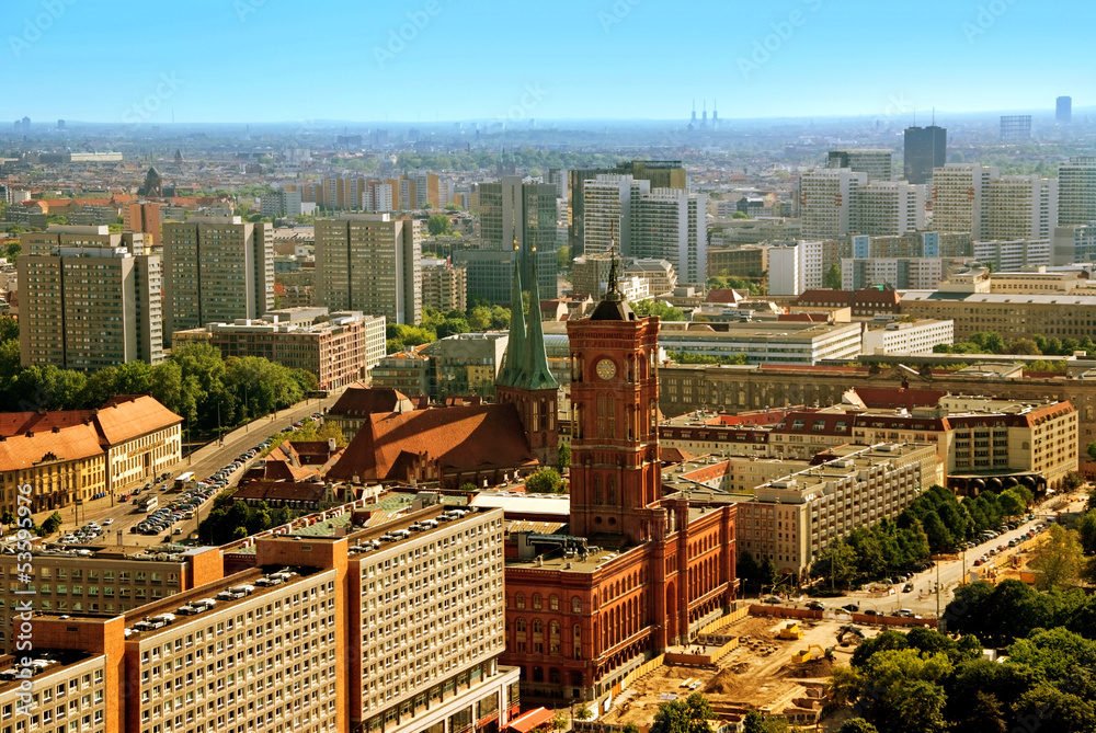 Obraz premium berlin city hall