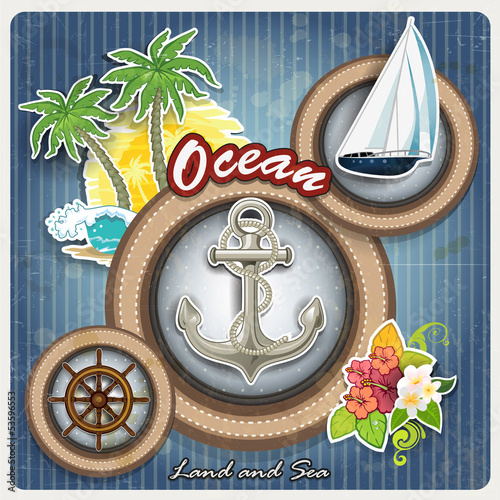 Land and sea