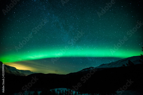 Northern lights in Sweden