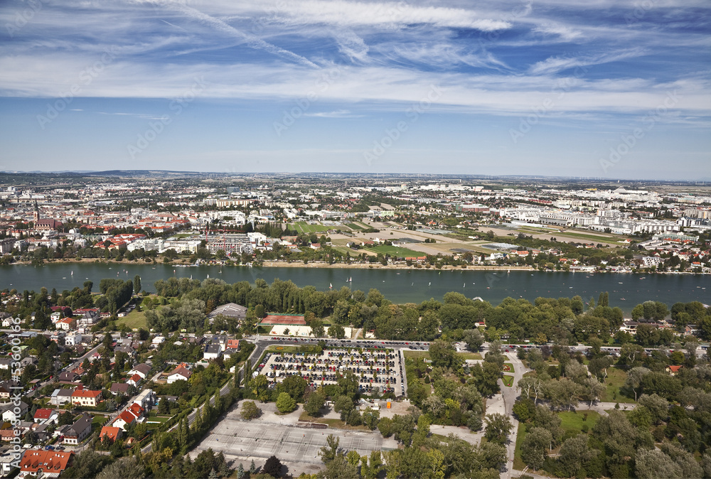 Panorama оf Vienna. Austria