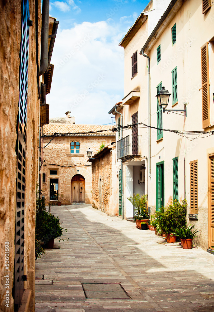 Fototapeta premium Mediterranean Street