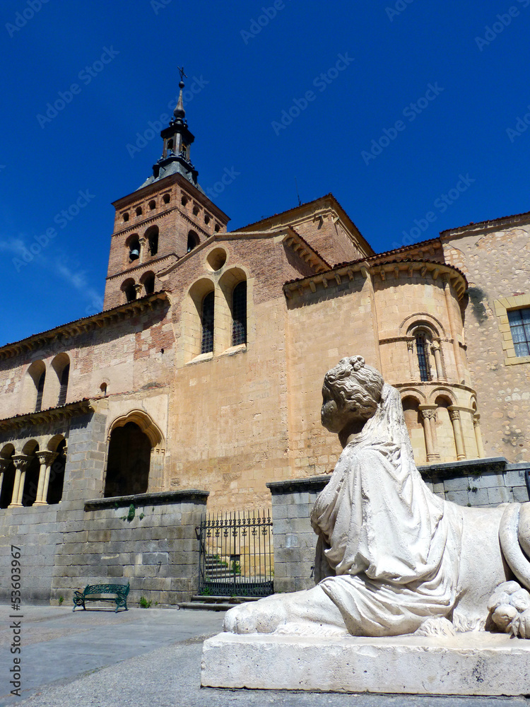 Eglise San Martin Segovie Segovia