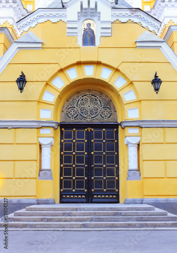 Back door of St Vladimir Cathedral photo