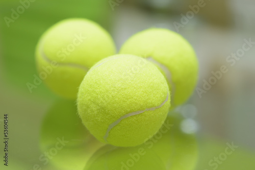 three tennis balls © inna_astakhova