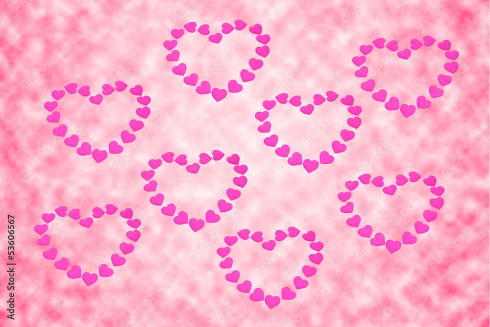 pink heart background pink heart background