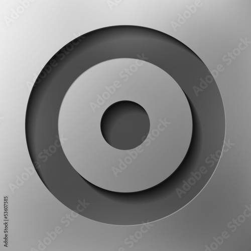 circle icons, vector style