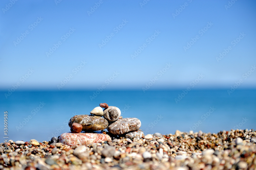 Stack of pebbles Stack of pebbles