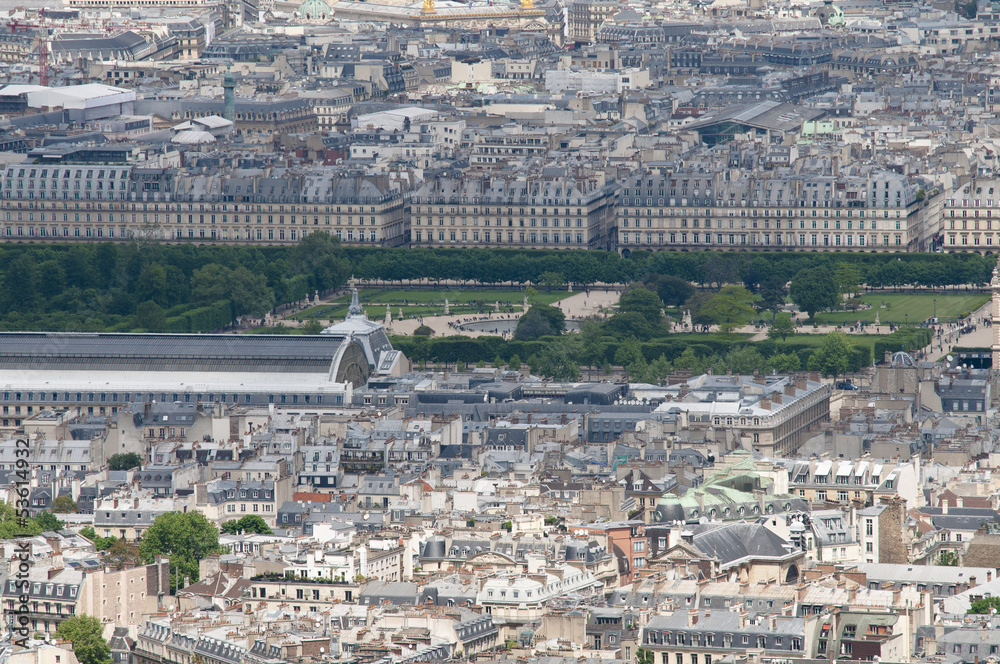 Paris von oben, Frankreich, Luftaufnahme