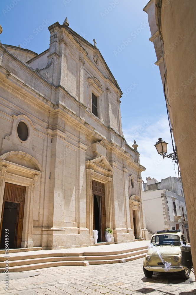 Mother Church of Assumption. Ceglie Messapica. Puglia. Italy.