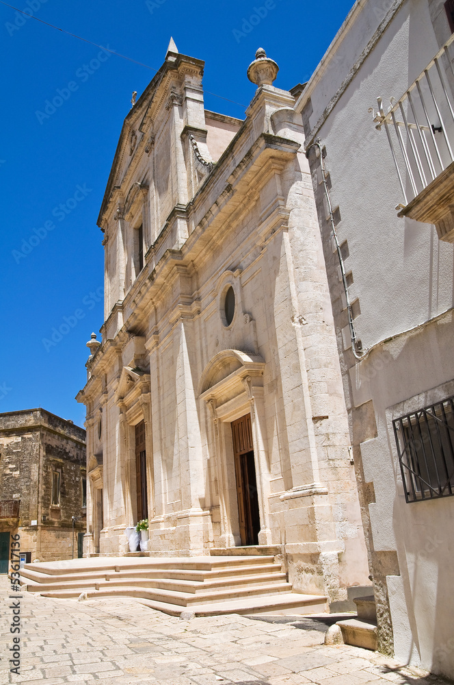 Mother Church of Assumption. Ceglie Messapica. Puglia. Italy.