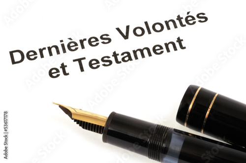 Les dernières volontés