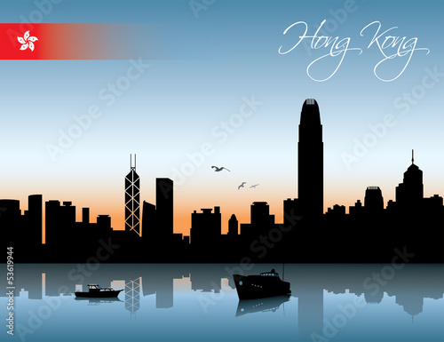 Hong Kong skyline