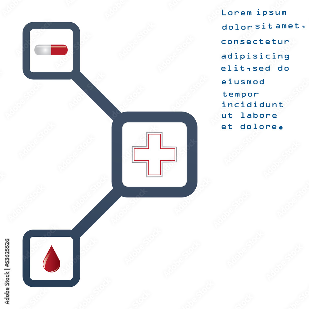 Set of medical banners or website headers. Set of medical banners or website headers.