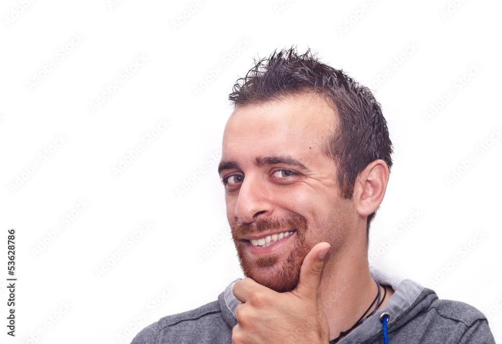 Portrait Of A Happy Young Man Portrait Of A Happy Young Man