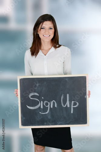 Businesswoman At Office