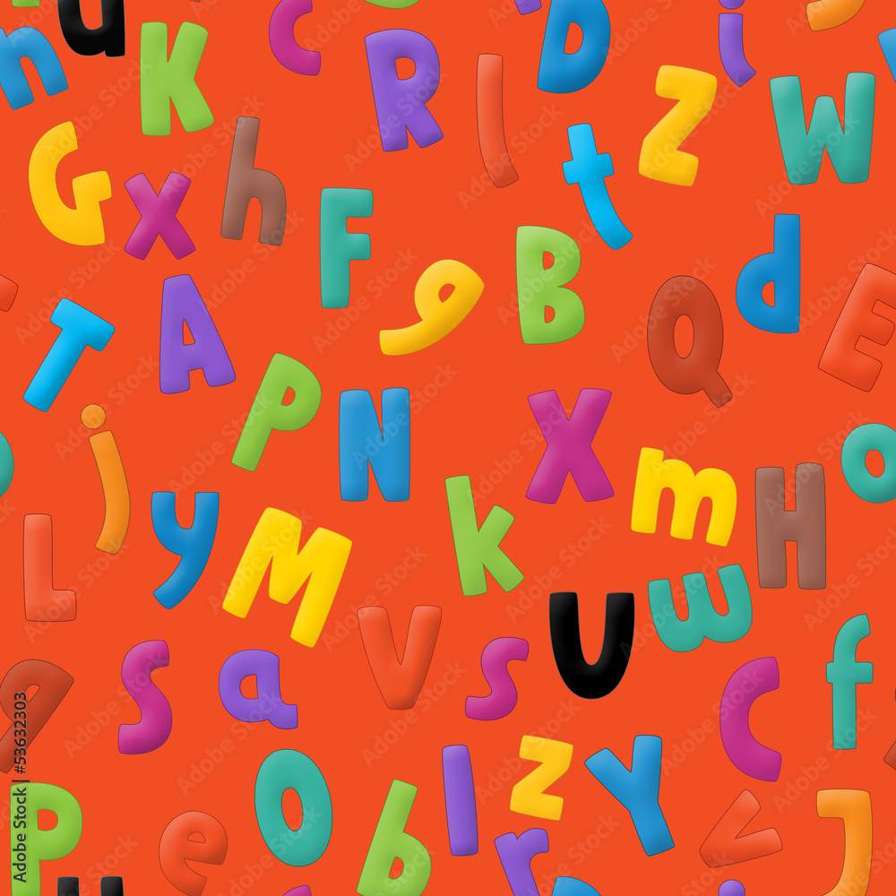 The cartoon alphabet - for the children