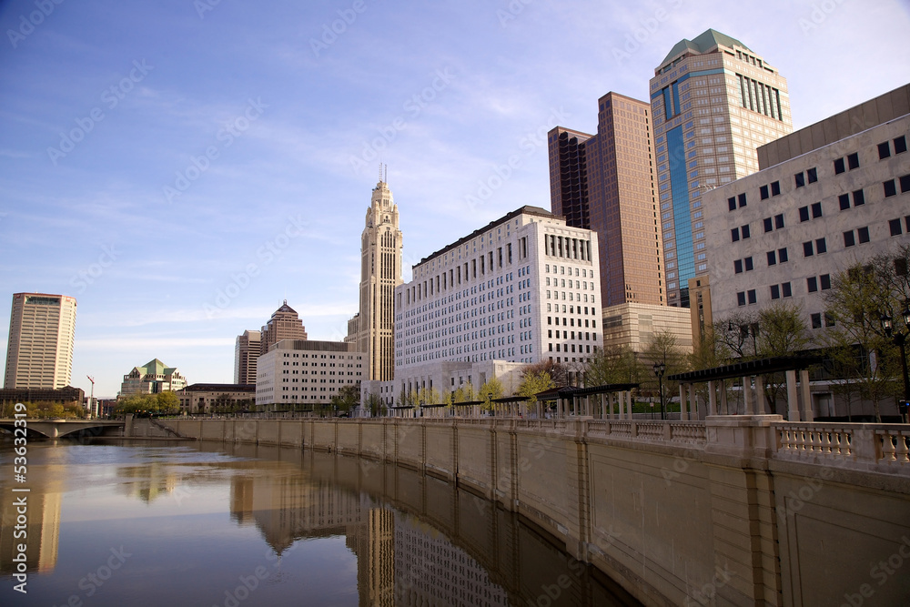 Columbus, Ohio Skyline