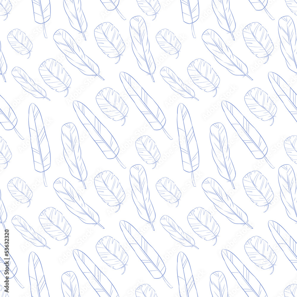 seamless pattern with feather seamless pattern with feather