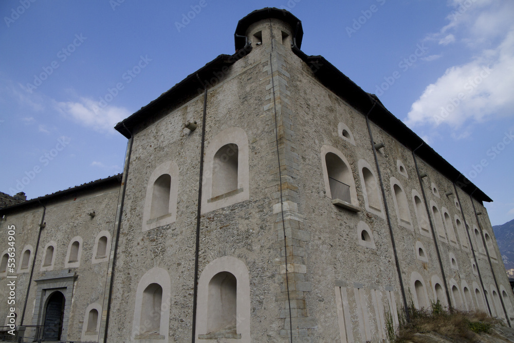 fort of Bard in the Aosta Valley