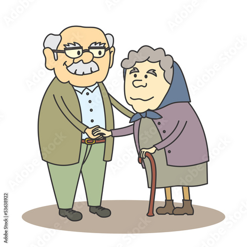 grandpa and grandma