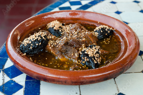 Beef with prunes