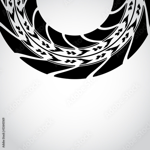 tire track background