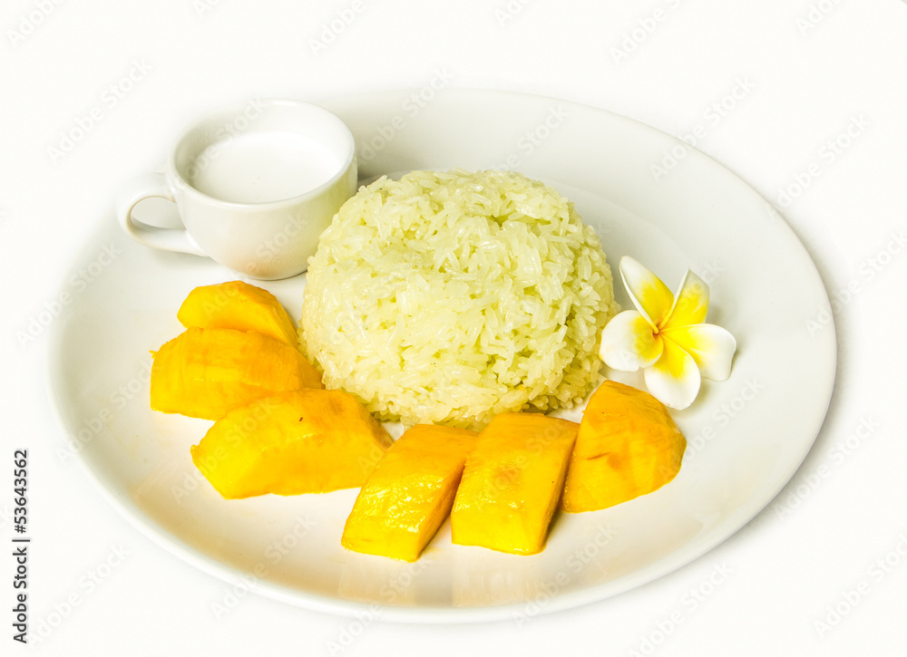 Sweet rice mango Sweet rice mango