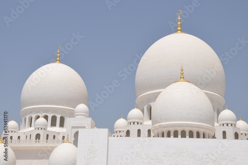 Sheik Zahed Grand Mosque in Abu Dhabi