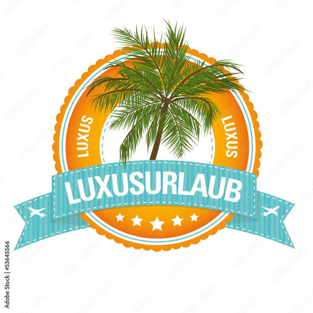 Sommer-Button: Luxusurlaub