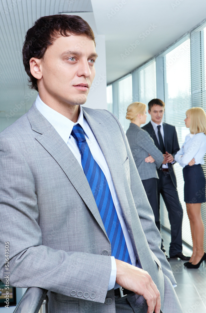 Fototapeta premium Young leader