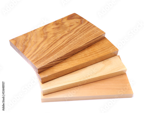 Fototapeta Naklejka Na Ścianę i Meble -  Four boards (acacia, oak, elm, lime)