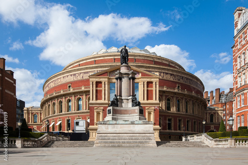Royal Albert Hall in London. It is a concert hall