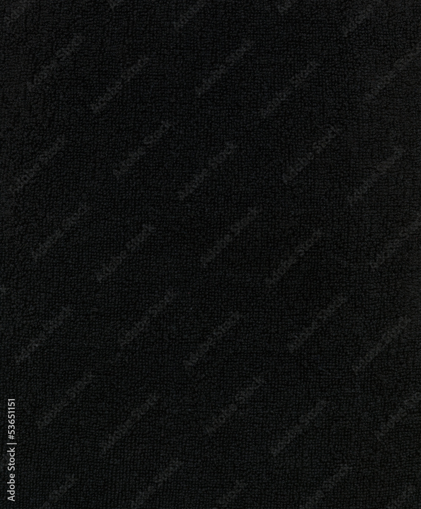 Towel Cloth Texture - Black