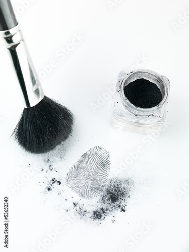 revealing a fingerprint photo