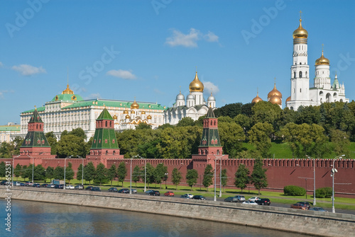 View of the Moscow Kremlin, Russia