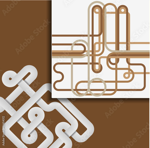 Abstract retro background