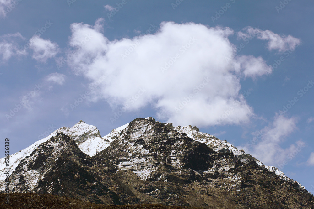 snowy mountains snowy mountains