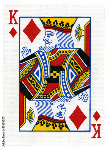 Playing Card - King of Diamonds photo