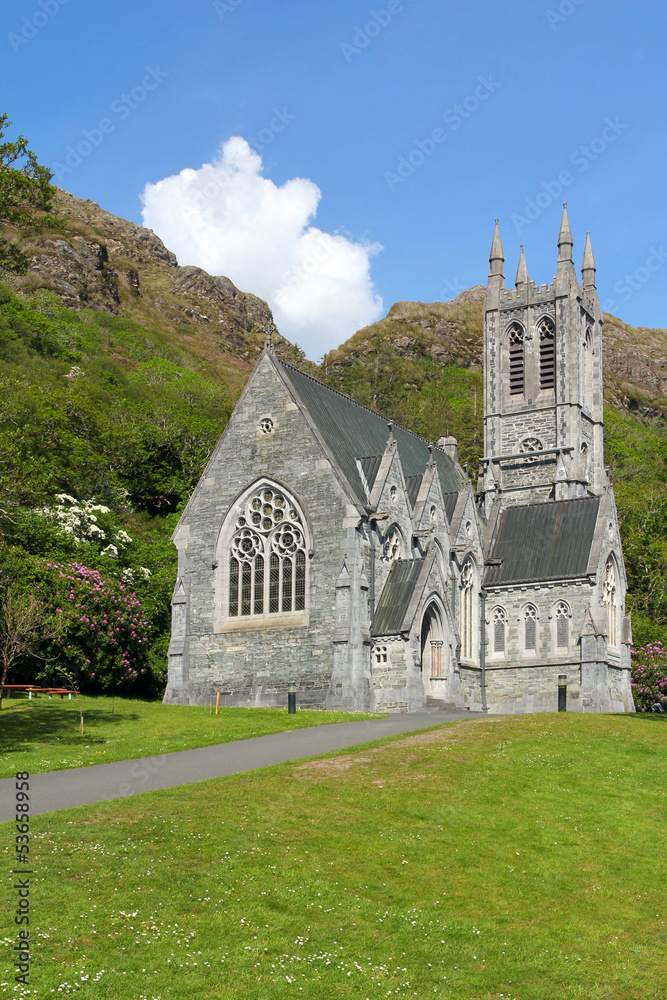 Kylemore Abbey gothic church
