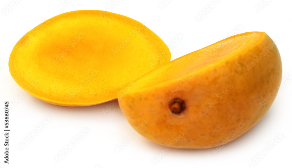Fresh sliced Mango