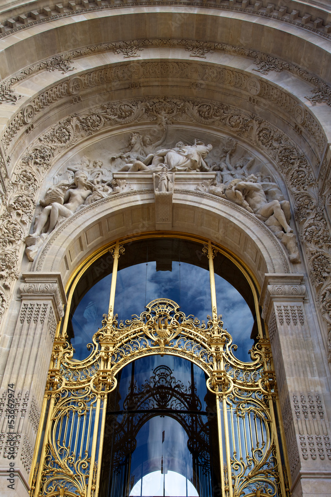 Obraz premium Entrance of the Petit Palais