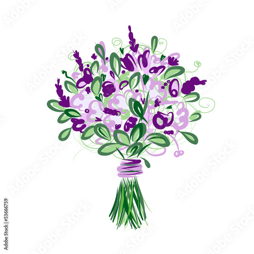 Floral bouquet for your design